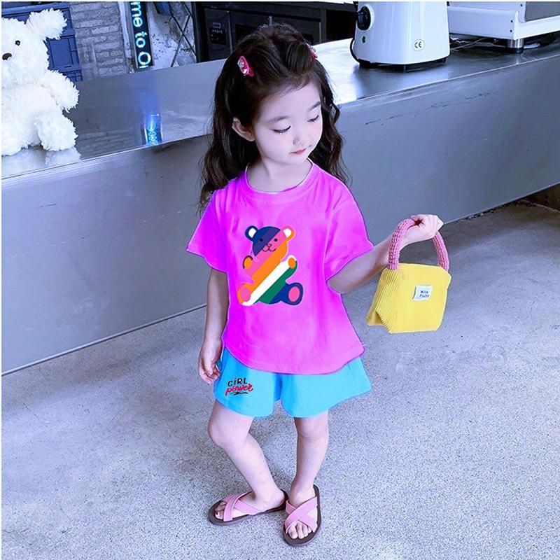 Đồ bộ bé gái size đại 45kg Bộ thun size đại bé gái, chất vải cotton 100% cho bé gái 5 tuổi-15 tuổi mang xinh