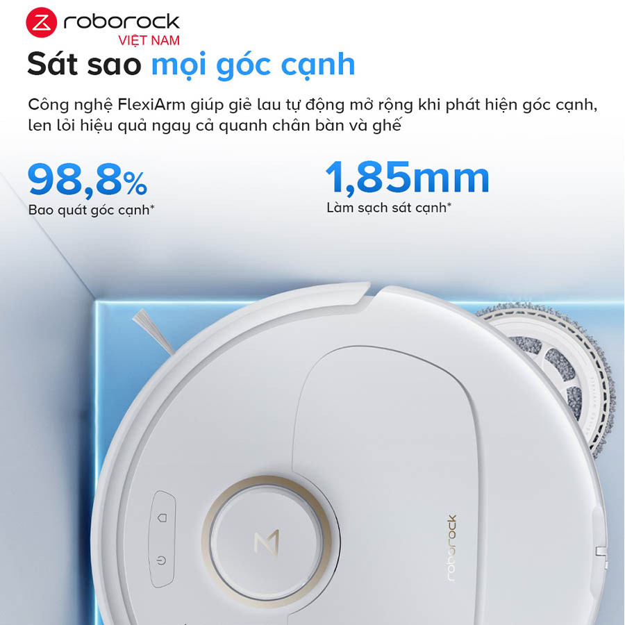 Robot hút bụi lau nhà Roborock Qrevo 5AE – Hàng Chính Hãng