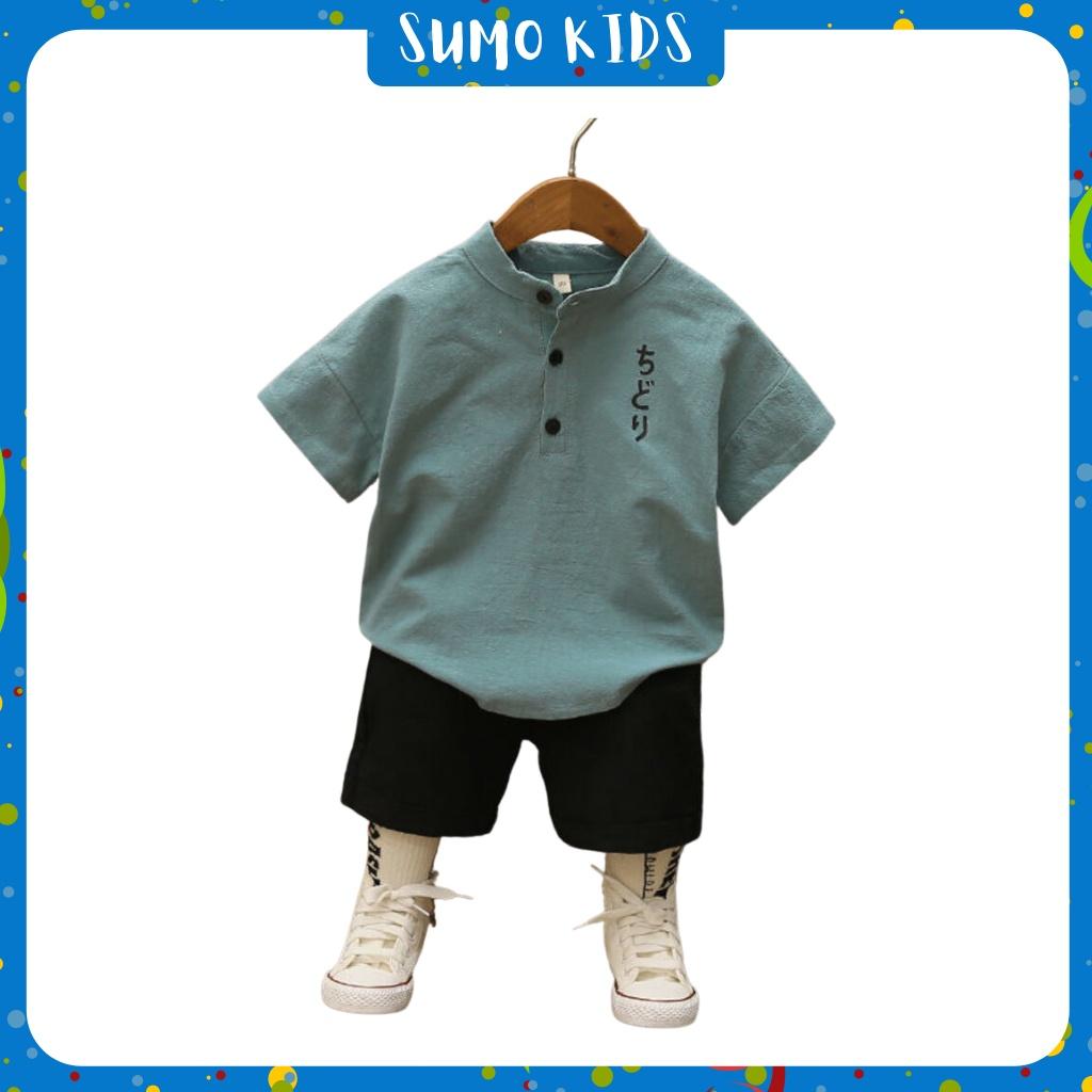 Bộ Đũi Chidori Cực Hot Cho Bé Yêu Tha Hồ Diện Đi Chơi,Bộ Đồ Cộc Bé Trai Từ 6 - 28kg - Sumo Kids