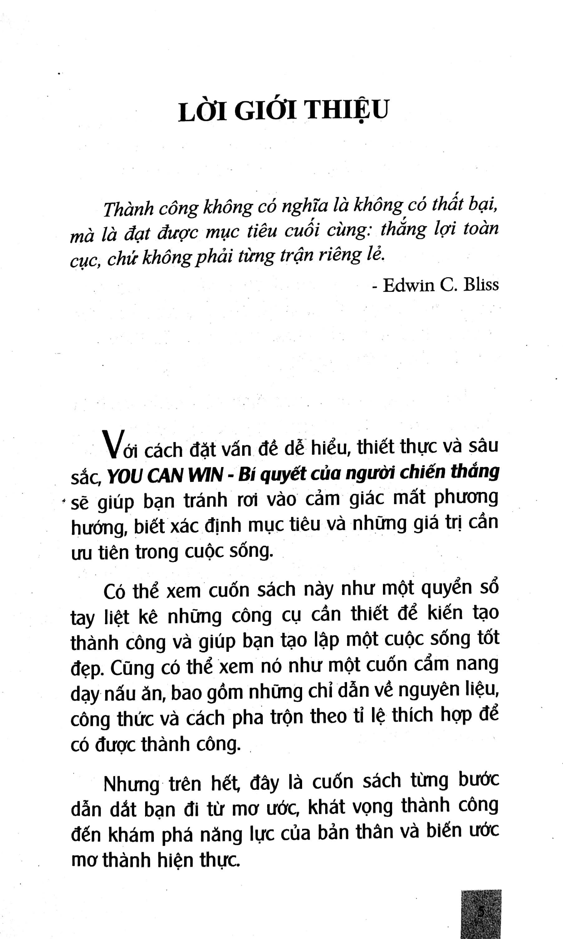 You Can Win - Bí Quyết Của Người Chiến Thắng (Tái Bản)