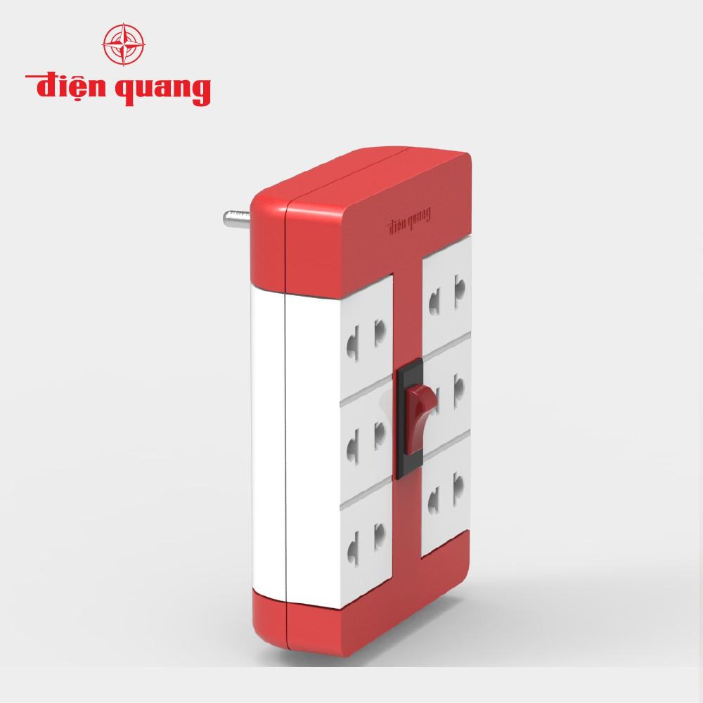 Ổ cắm xoay 90º Điện Quang ĐQ ESK RT 6