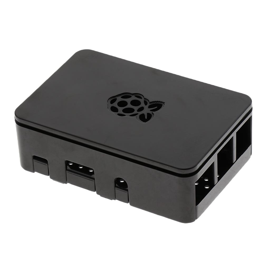 Protective Case Cover / Box / Enclosure for Raspberry Pi Model B/B+/2/3 - Black