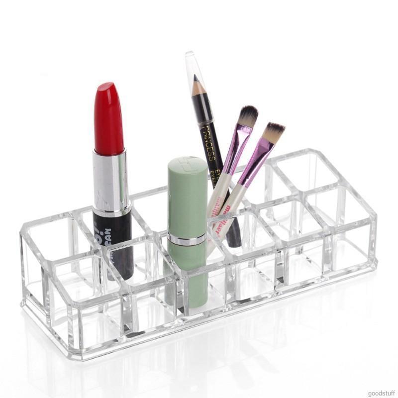 Khay đựng mỹ phẩm chia 12 ngăn mini chất lượng cao