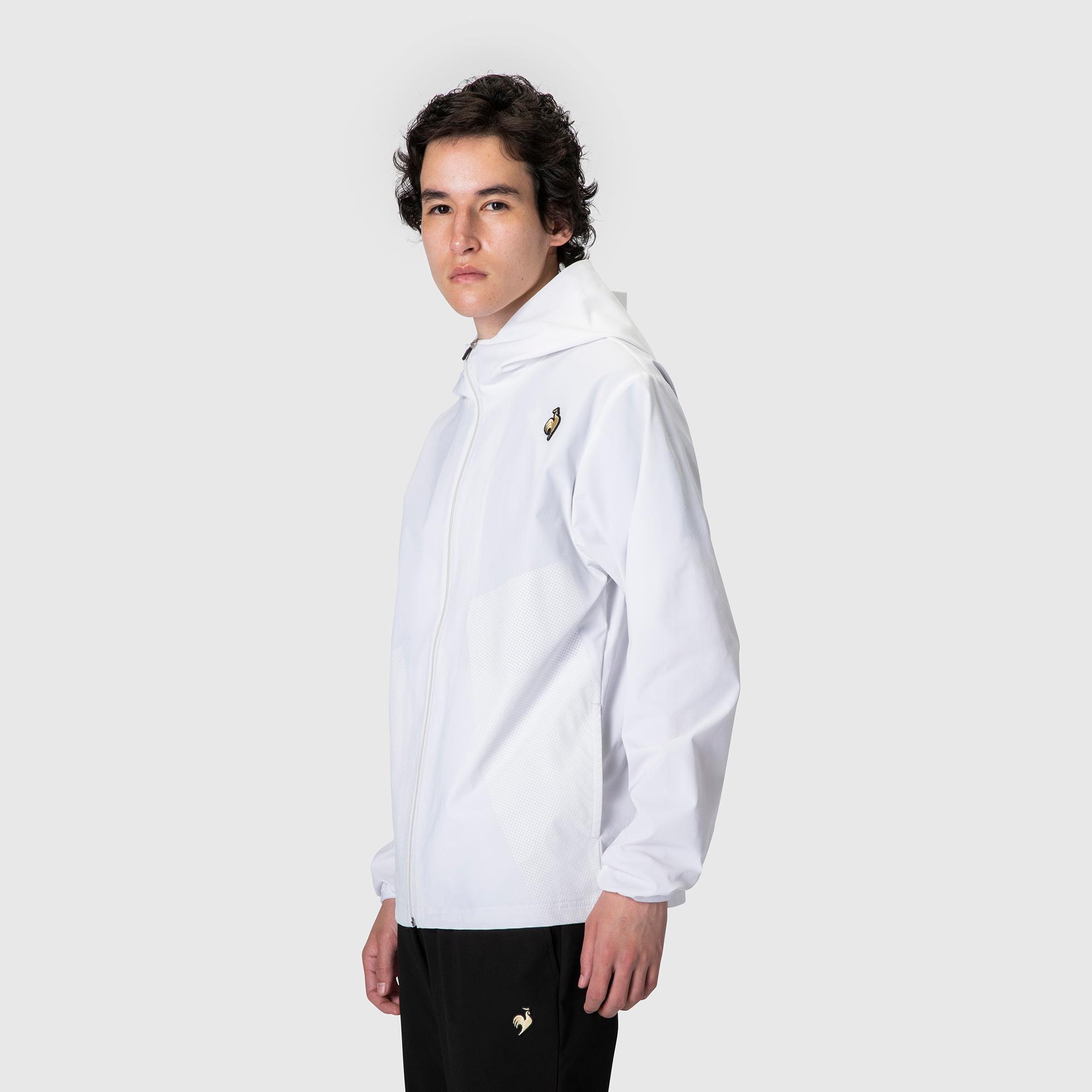 Áo khoác gió Lecoq Sportif nam - QMMSJF21-WHT