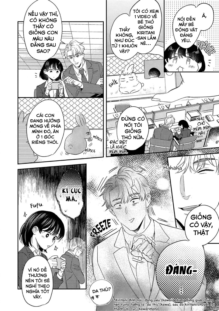 tôi không thể chỉ biết yêu thôi - cấp trên hay soi mói và cấp dưới nghiện mùi chapter 9.2 2