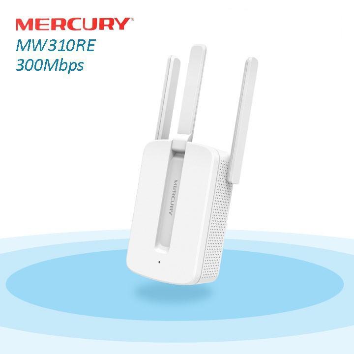 Bộ kích sóng wifi Mercusys MW300re 3 râu cực mạnh,Kich wifi,cục hút wifi,kích sóng wifi