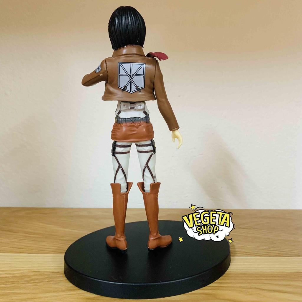 Mô hình Attack On Titan - Mikasa Ackerman - Mikasa trong trang phục Trinh sát binh đoàn - Fullbox 16cm - Đại chiến titan