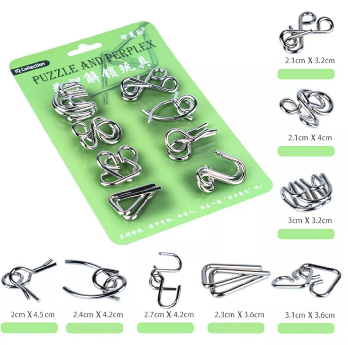 COMBO BỘ 3 HỘP ĐỒ CHƠI MÓC KHÓA GIẢI ĐỐ IQ TRÍ TUỆ PHÁT TRIỂN THÔNG MINH CỦA BÉ HÀNG LOẠI TỐT