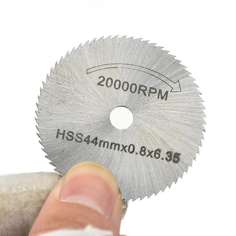 Bộ 6 lưỡi cưa mini 22-50mm thép gióH S S lưỡi cắt mini gắn máy khoan trục 6mm bộ chuyển đổi máy khoan sang cưa mini