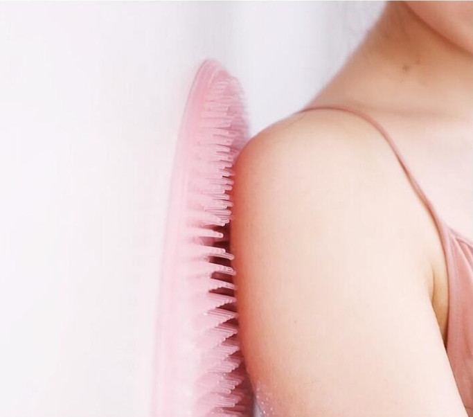 Tấm chà lưng hít chân không, chà gót chân vệ sinh cá nhân
