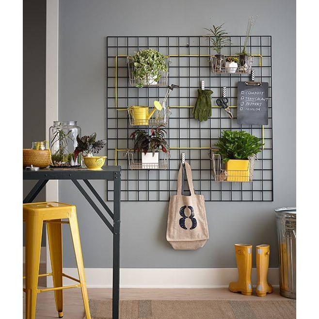 Lưới sắt decor treo ảnh - Tặng kèm móc treo