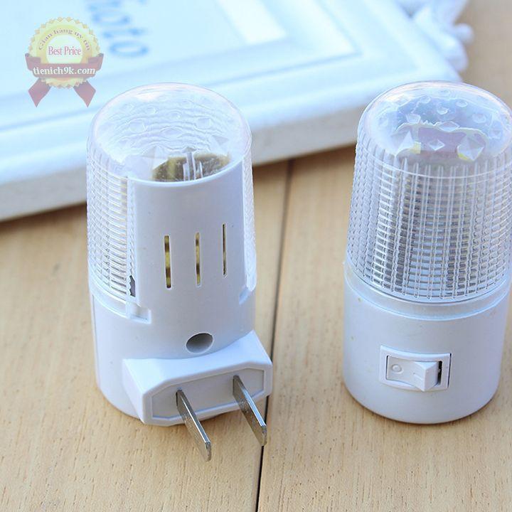 Đèn phòng ngủ ánh sáng dịu êm bóng led tiết kiệm điện cắm ổ 220V