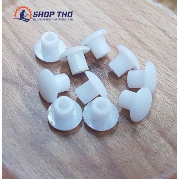 Nút nhựa chụp lỗ vít cỡ 5mm màu (túi khoảng 1000c