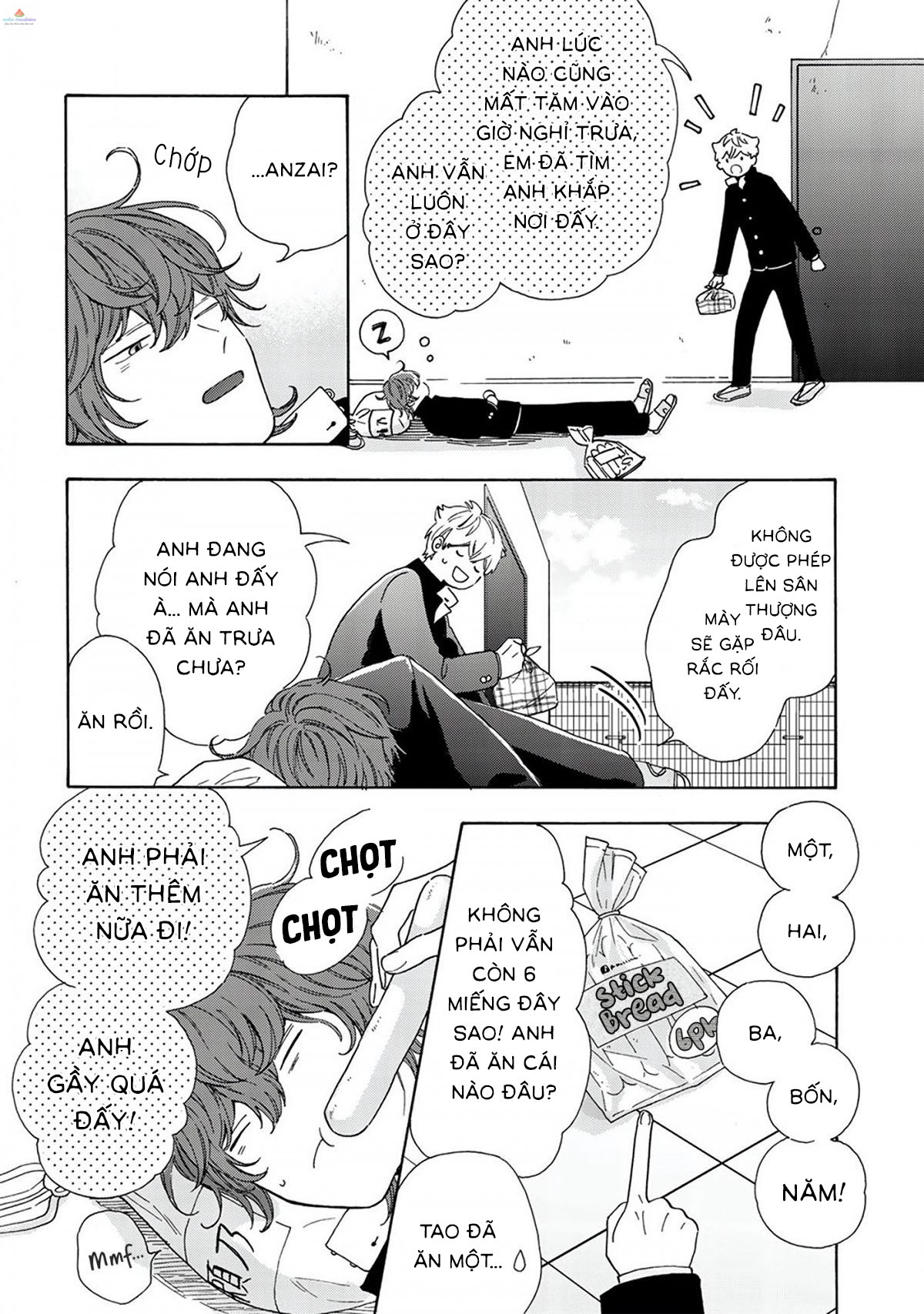 ngôi sao hạng nhất được vẽ bằng nụ hôn chapter 4 9