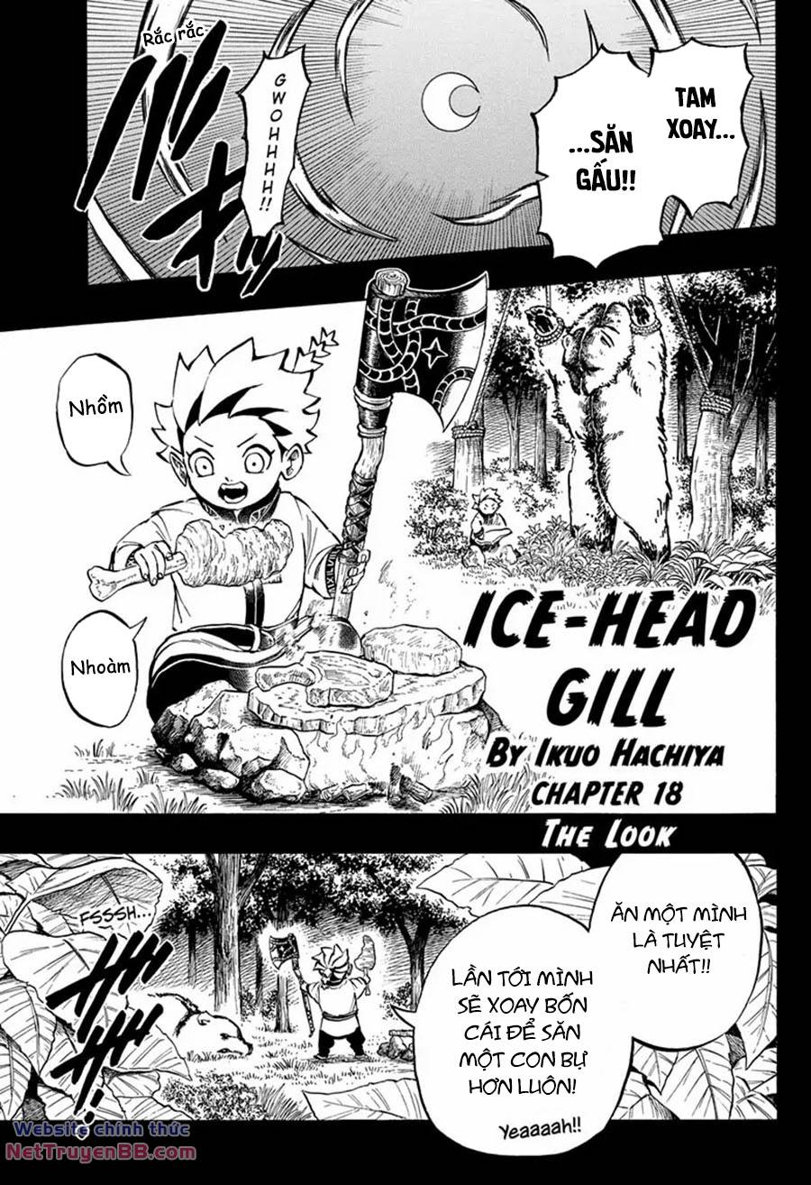 gill: "không ai có thể đánh bại ta khi ta dùng rìu!" chapter 18 3