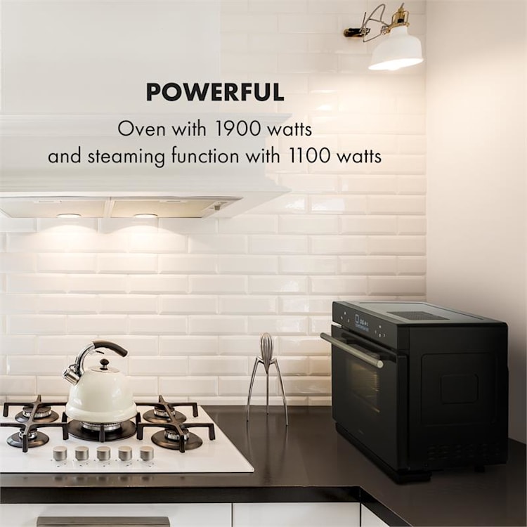 Lò hấp, nướng Klarstein MasterFresh Steam Oven - hàng chính hãng