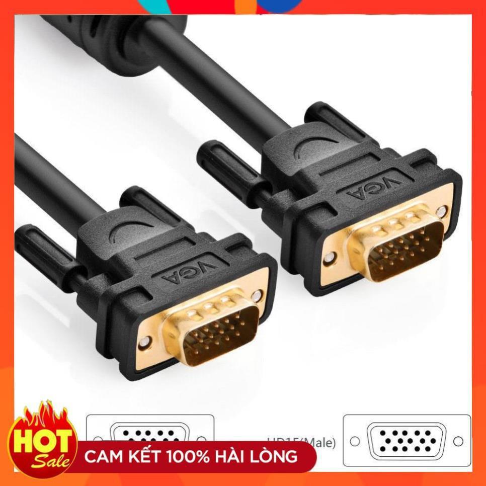 Cáp VGA 1,5M cho Màn Hình, Máy Chiếu Ugreen 11630_Hàng chính hãng