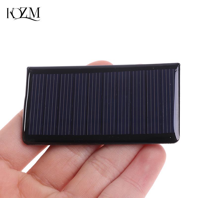 1 Bảng điều khiển năng lượng mặt trời 5V 60MA Hệ thống năng lượng mặt trời mini DIY cho pin Bộ sạc điện thoại di động Tế bào năng lượng mặt trời di động 68 * 36MM Bán chạy Màu sắc: như hình ảnh