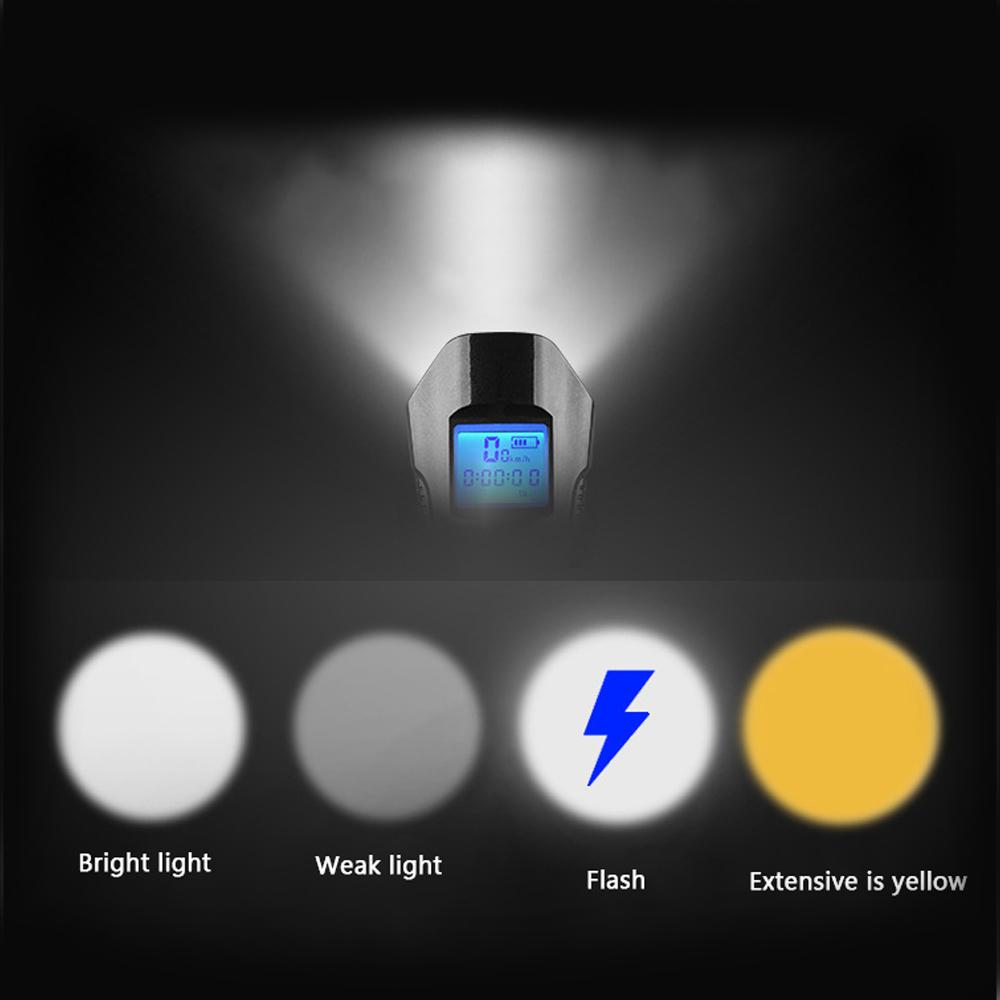 Đèn pha xe đạp có thể sạc lại USB