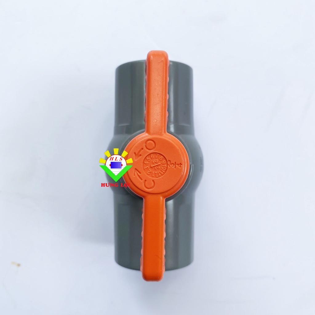 Van nhựa khóa nhựa phi 27 và phi 34 - Phụ kiện ống nhựa PVC