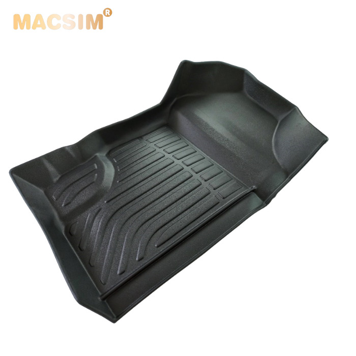Thảm lót sàn xe ô tô Ford Ranger/ Ford Raptor 2012-2021 Nhãn hiệu Macsim chất liệu nhựa TPE hàng loại 2