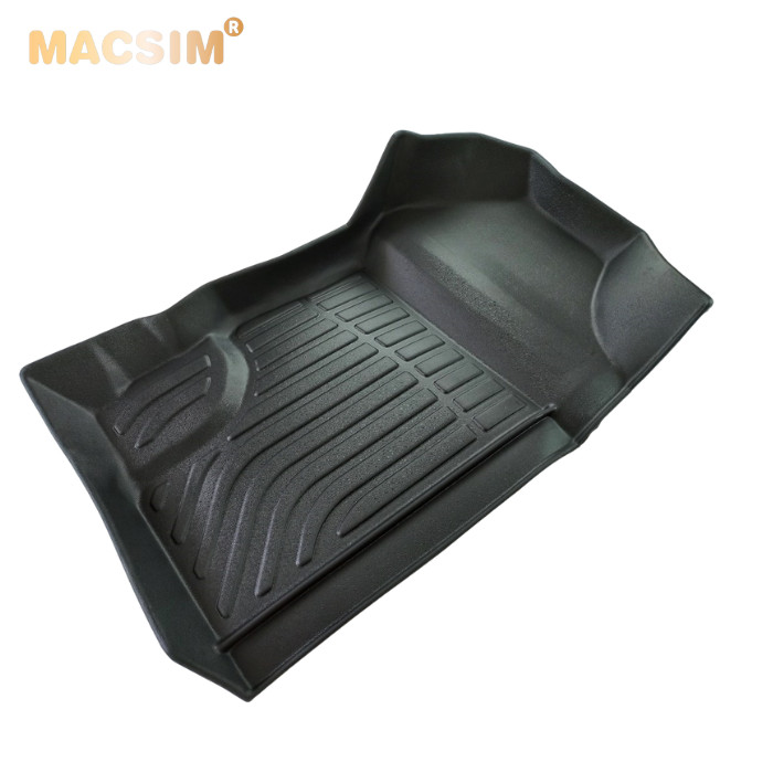 Hàng loại 2 Thảm lót sàn xe ô tô Ford Ranger/ Ford Raptor 2012-2021 Nhãn hiệu Macsim chất liệu nhựa TPE