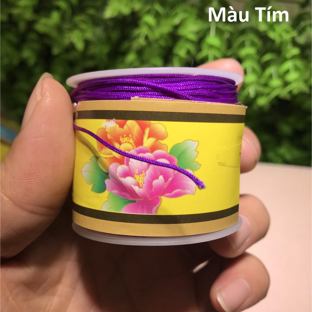 Cuộn dây dù, dây tim để tết vòng và làm đồ Handmade size 0,8mm