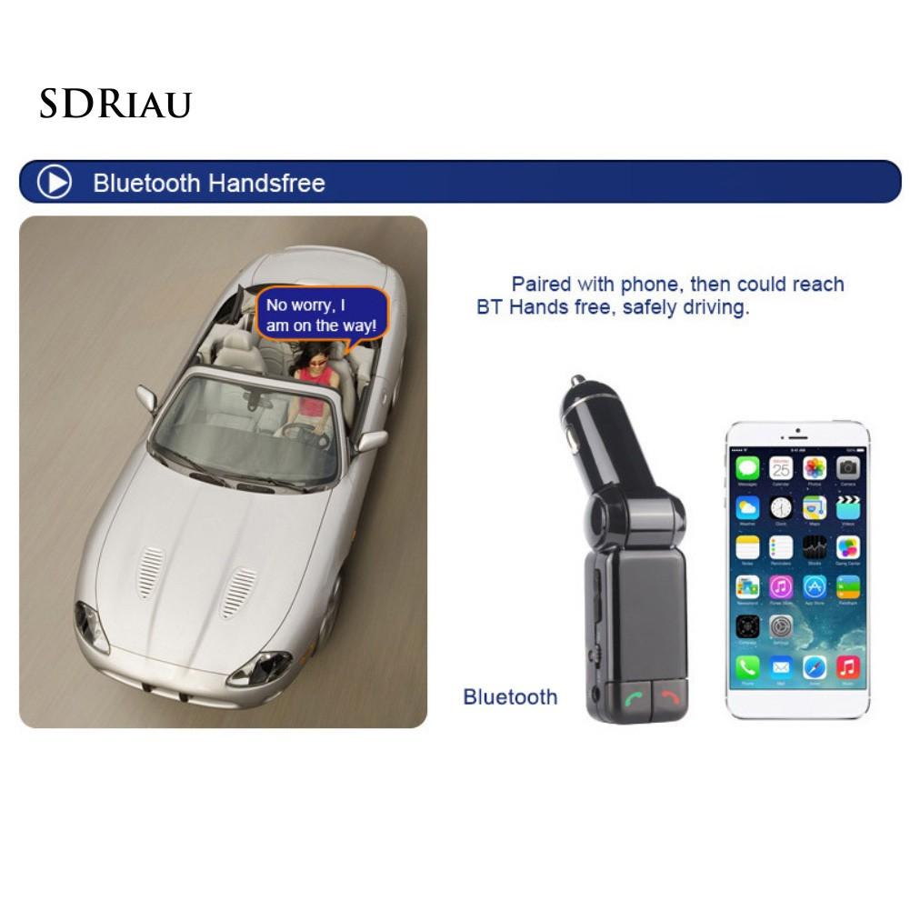 Máy Nghe Nhạc Mp3 Không Dây Kết Nối Bluetooth Cho Xe Hơi