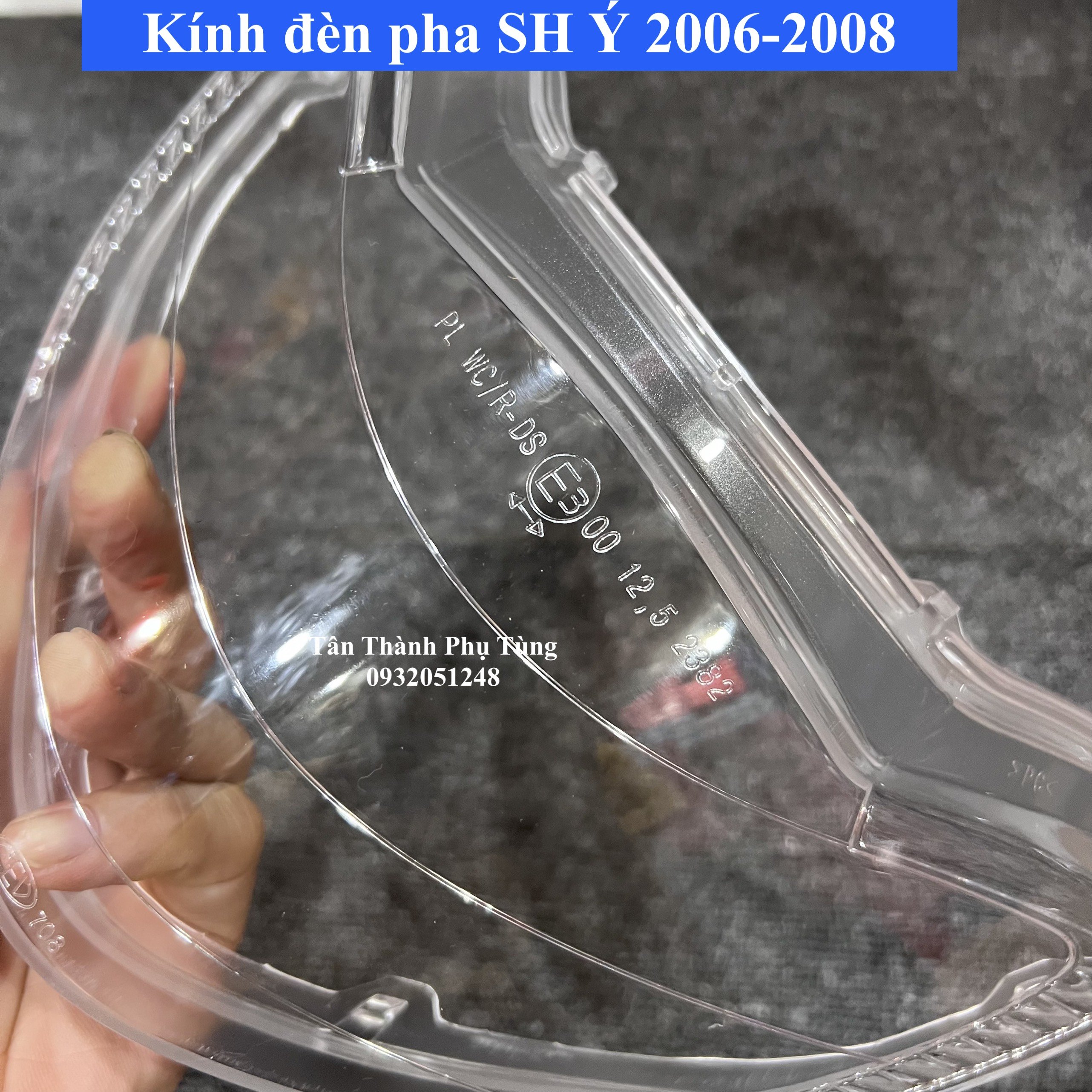 Kính đèn pha dành cho SH Ý 2006-2008