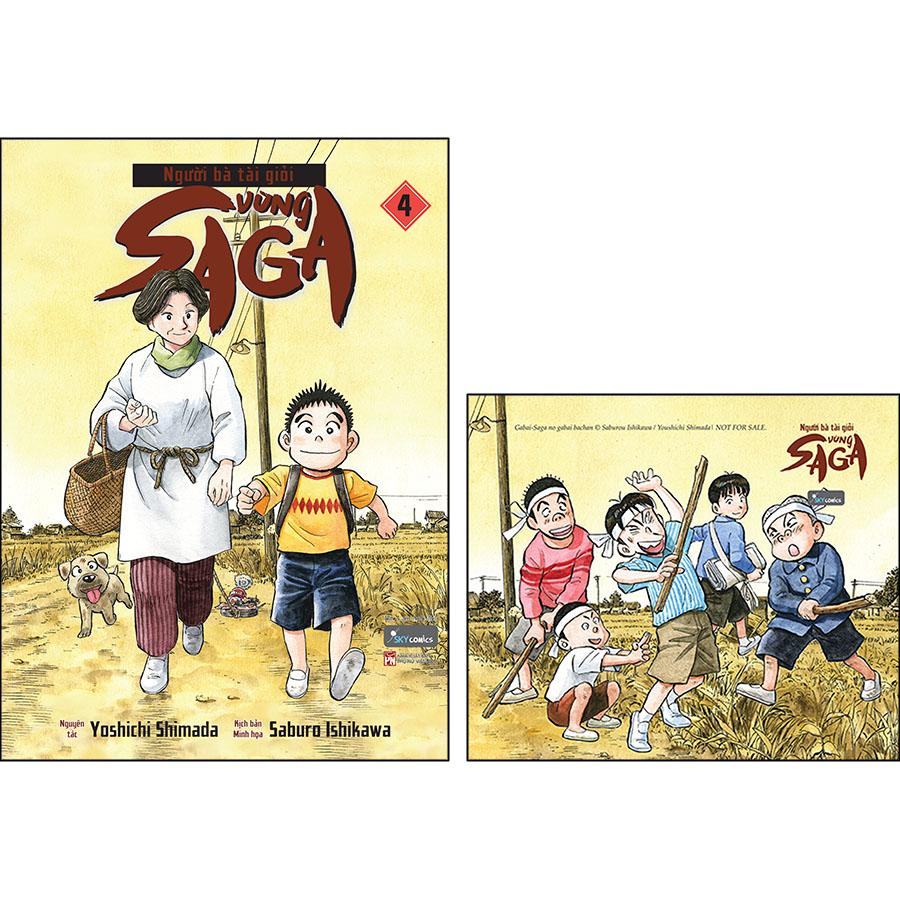 Người Bà Tài Giỏi Vùng Saga - Tập 4 (Tặng Kèm: 1 Postcard)