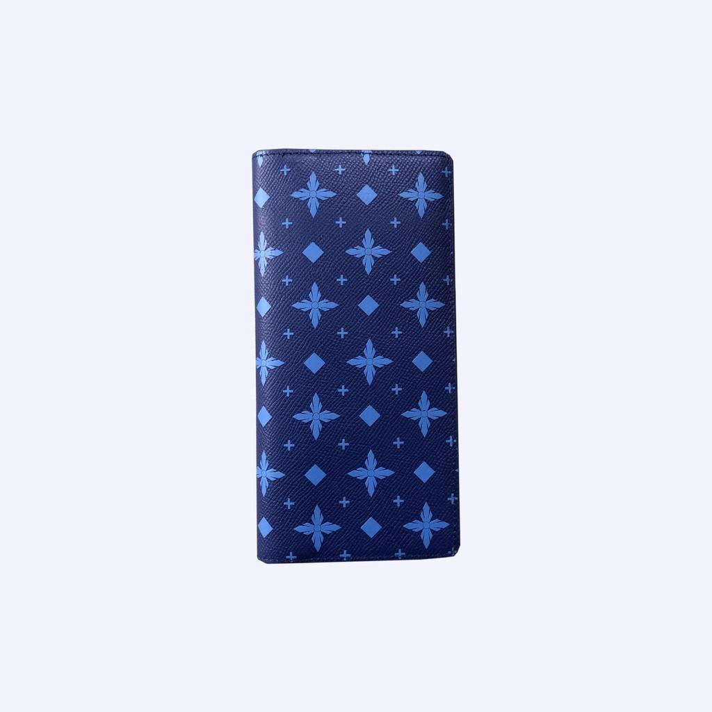 Blue Monogram Long Wallet