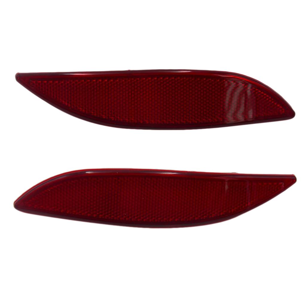 1 Pair Car Rear Bumper Reflector Light Lamp L&R For Megane MK3 New!