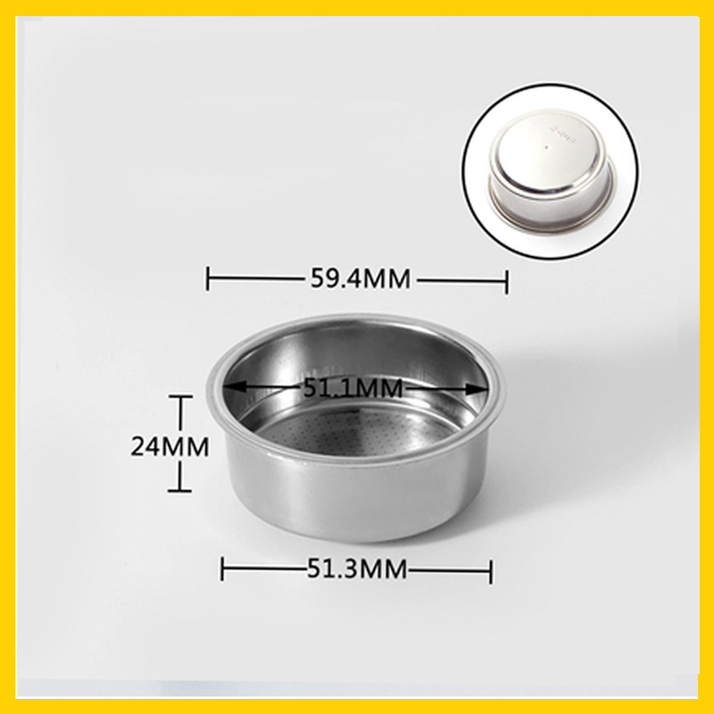 Giỏ Lọc Hai Lớp 51mm | Pressurised dual wall filter baskets