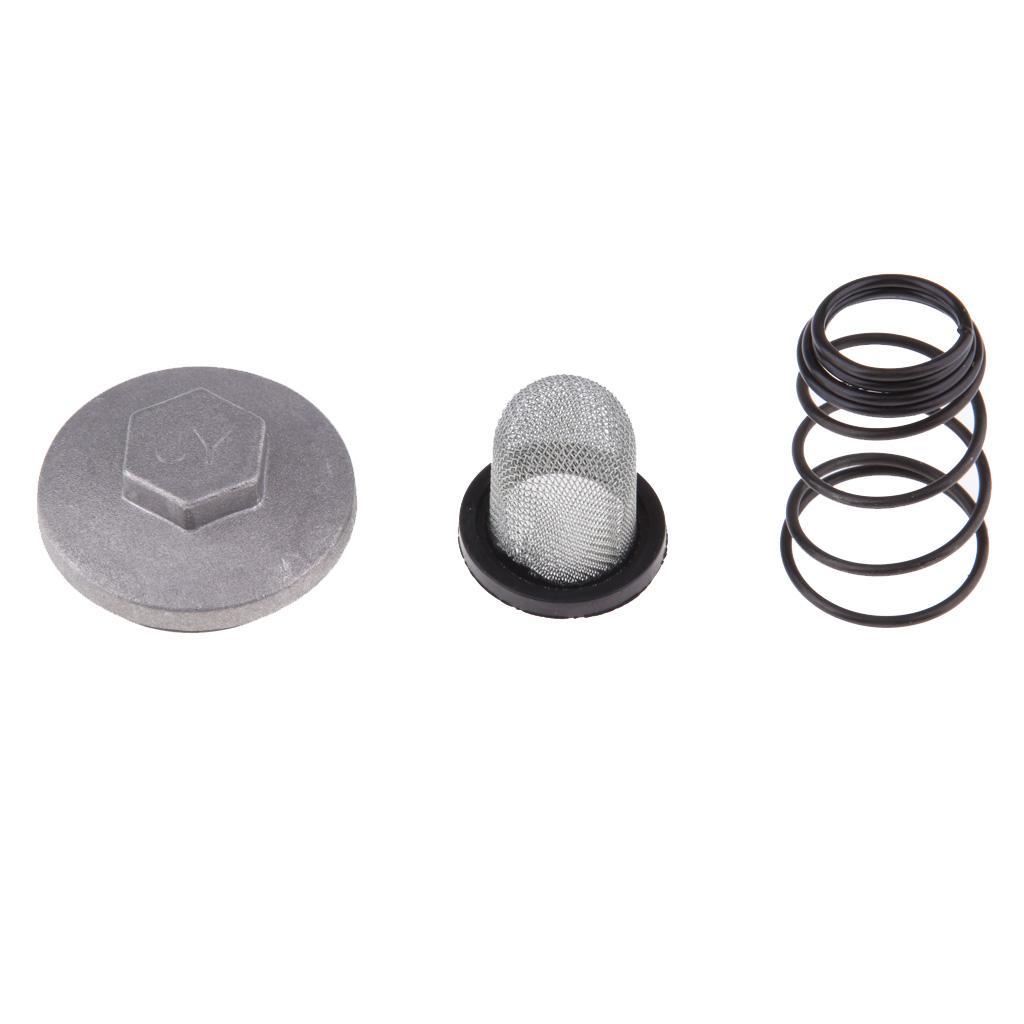 GY6 Engine Oil Drain Screw Oil Filter Mesh Spring Set 50 80 125 150cc