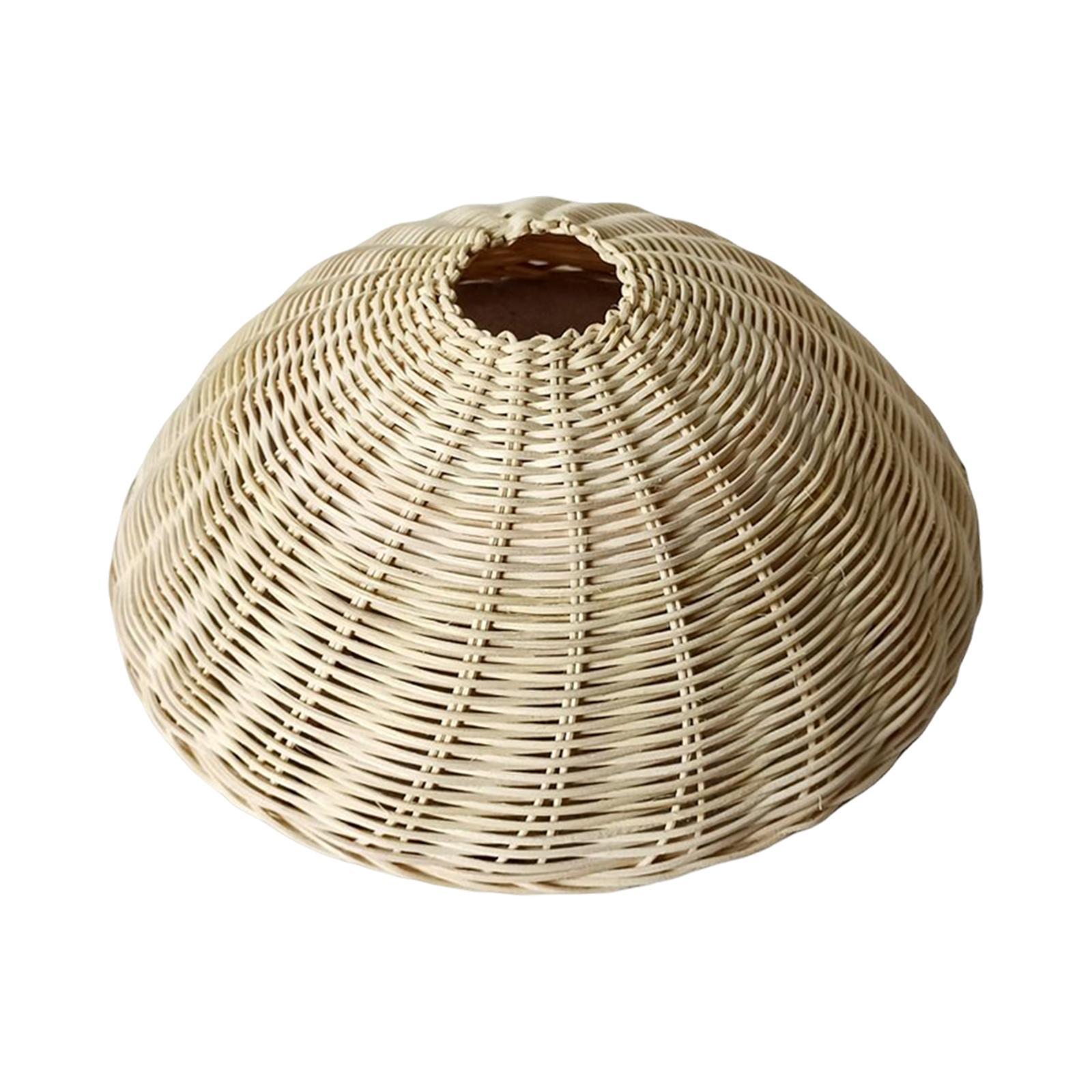 Bamboo Lamp Shade Decoration Light Bulb Cover Bulb Guard for Dining Room