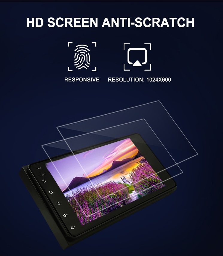 Màn Hình Android 7 inch Cho Các Dòng Xe TOYOTA - Đầu DVD Android Tặng Kèm Giắc Nguồn Zin Toyota