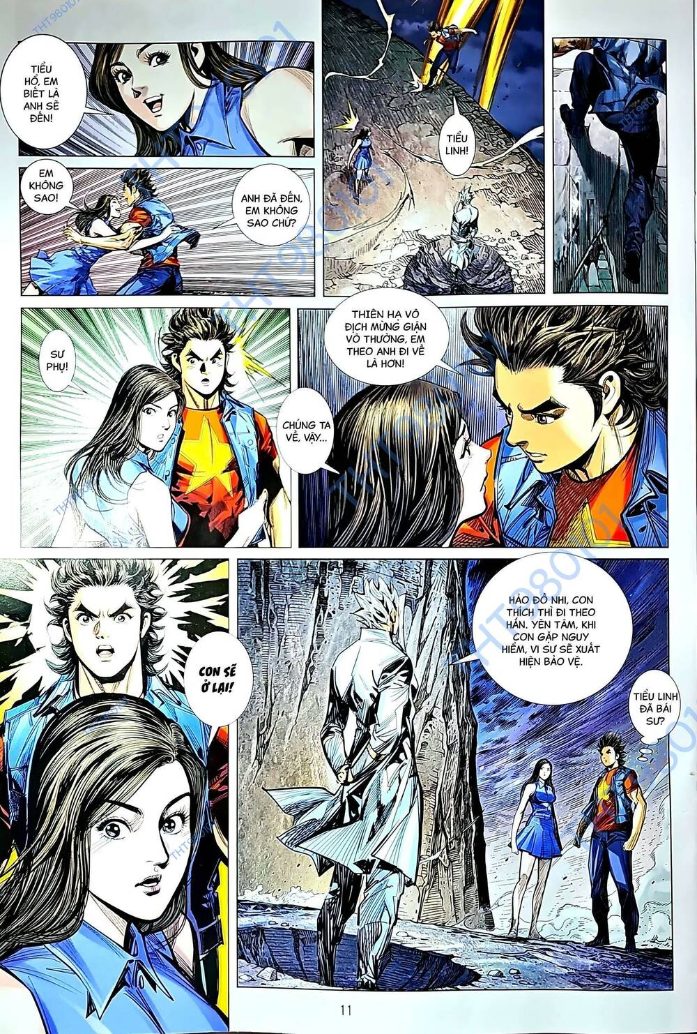 tân tác long hổ môn chapter 1210 11