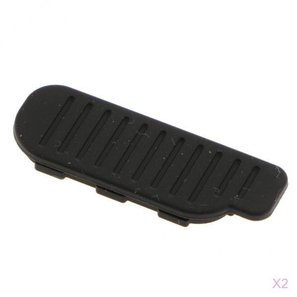 2 Pieces Rubber Body Terminal Cover Lid Cap Bottom Replacement for D750