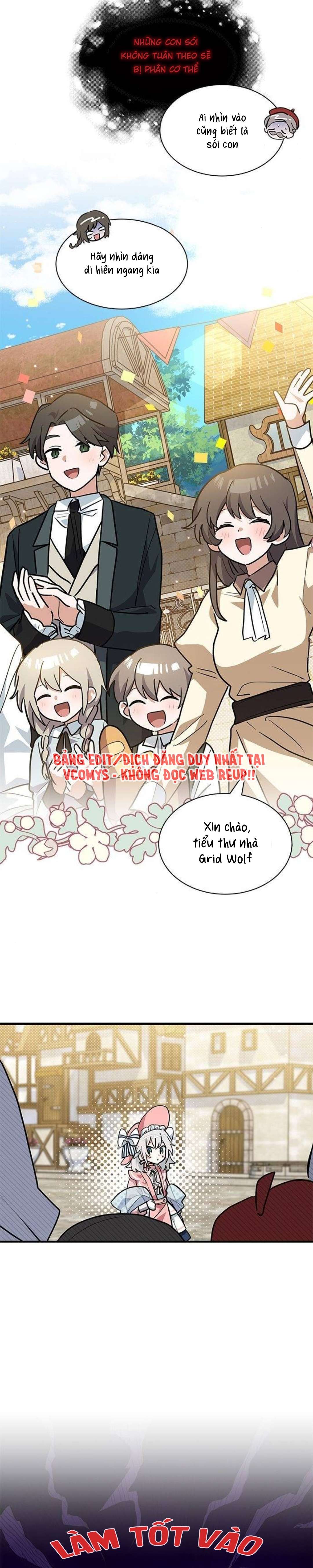 mèo con được gia tộc sói nhận nuôi? chapter 31 8