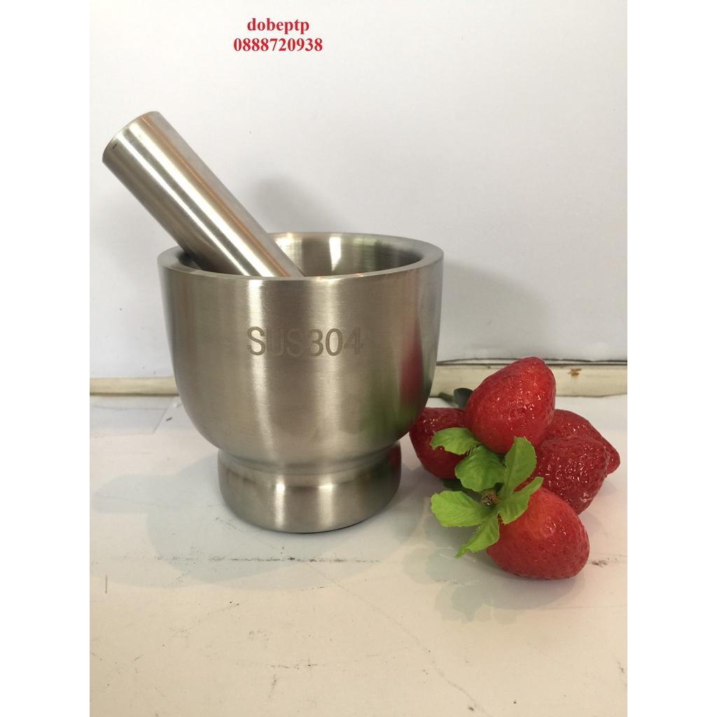 Bộ chày cối dầm gia vị inox 304