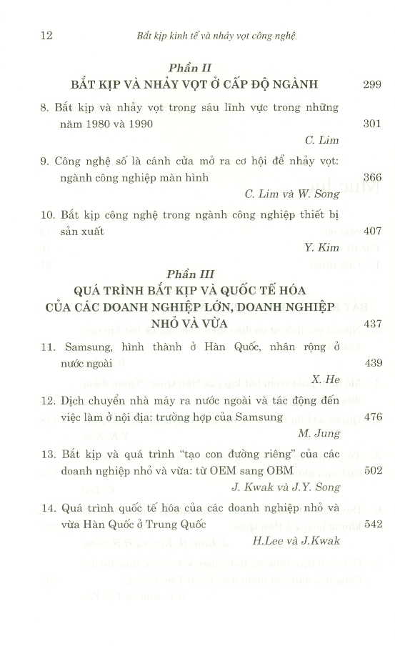 Bắt Kịp Kinh Tế Và Nhảy Vọt Công Nghệ - Con Đường Phát Triển Và Ổn Định Kinh Tế Vĩ Mô Ở Hàn Quốc