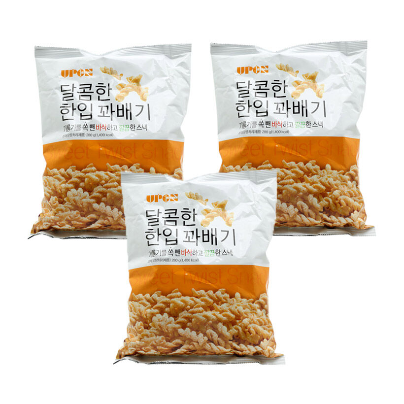 Quẩy xoắn ngọt Hàn Quốc x3 gói