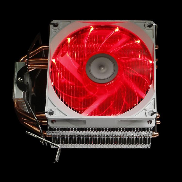 Giao hàng nhanh máy tính để bàn tản nhiệt CPU đa nền tảng lntel AMD 4 ống dẫn nhiệt 1155/775 quạt tản nhiệt êm