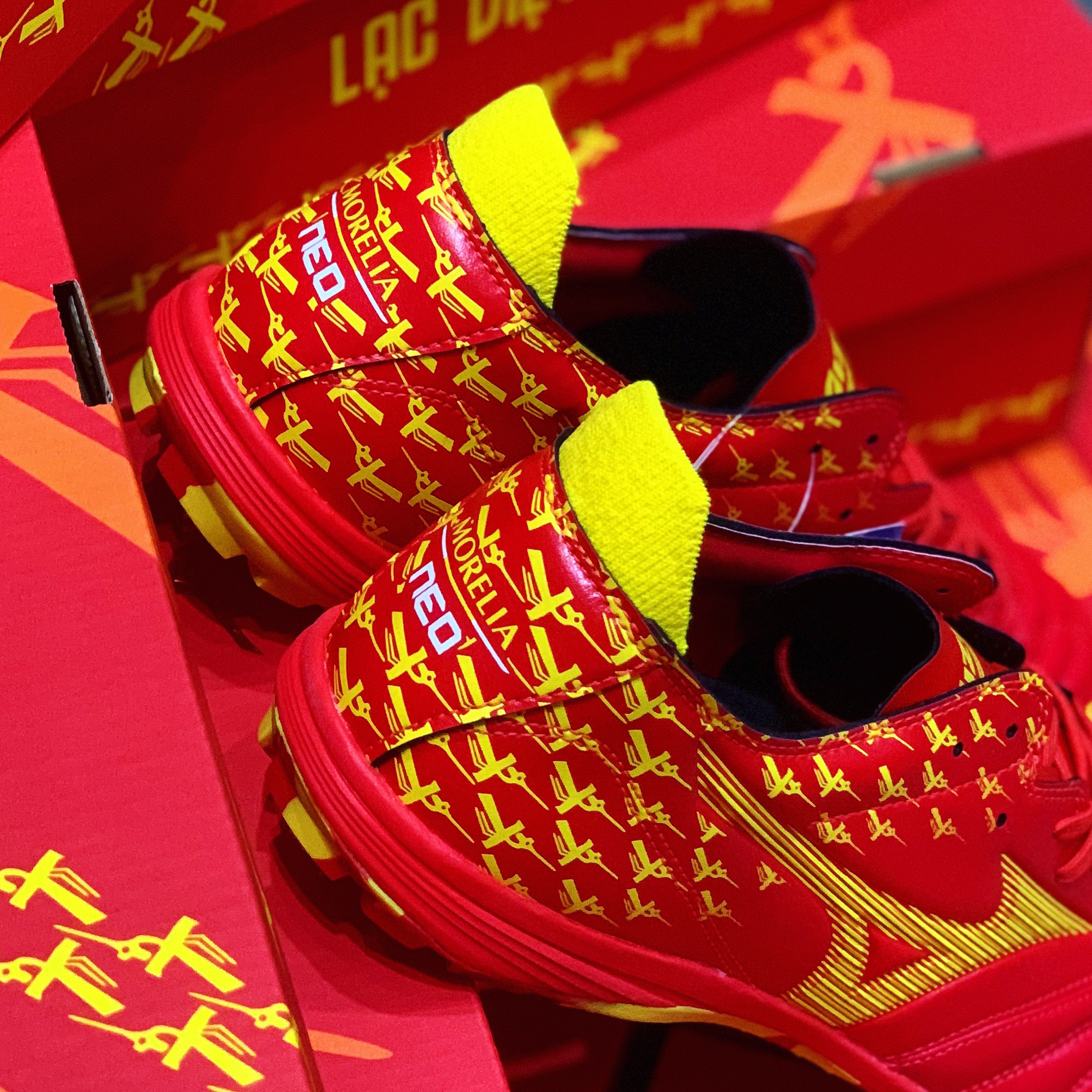 Giày đá bóng Mizuno Morelia Neo III Pro AS - P1GD228444 Lạc Việt Limited Edition