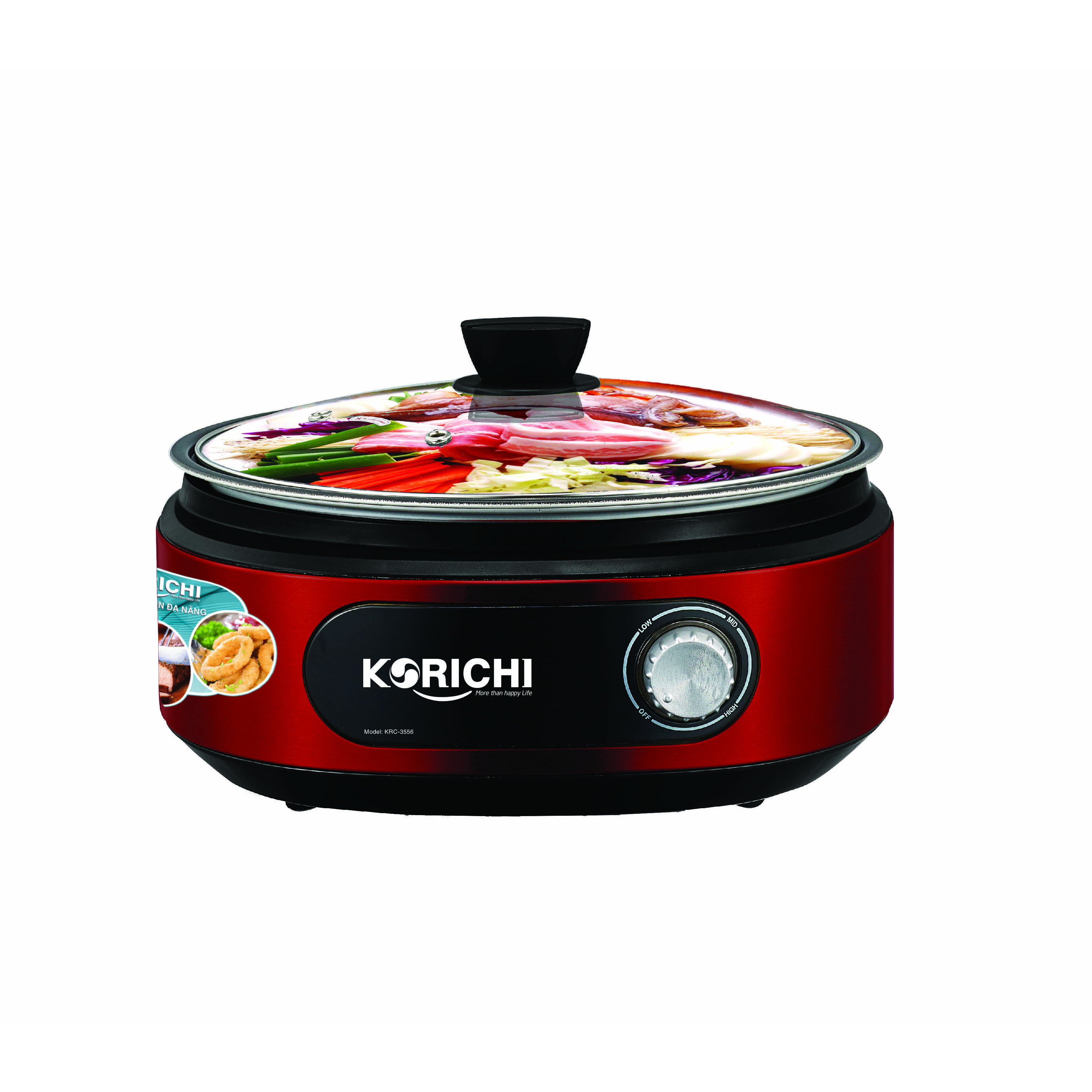 Nồi lẩu điện KORICHI KRC-3556