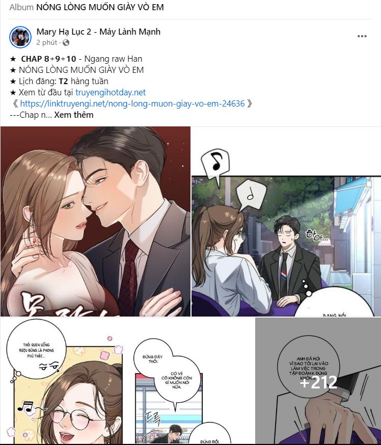 Nóng Lòng Muốn Giày Vò Em chapter 8.1 1