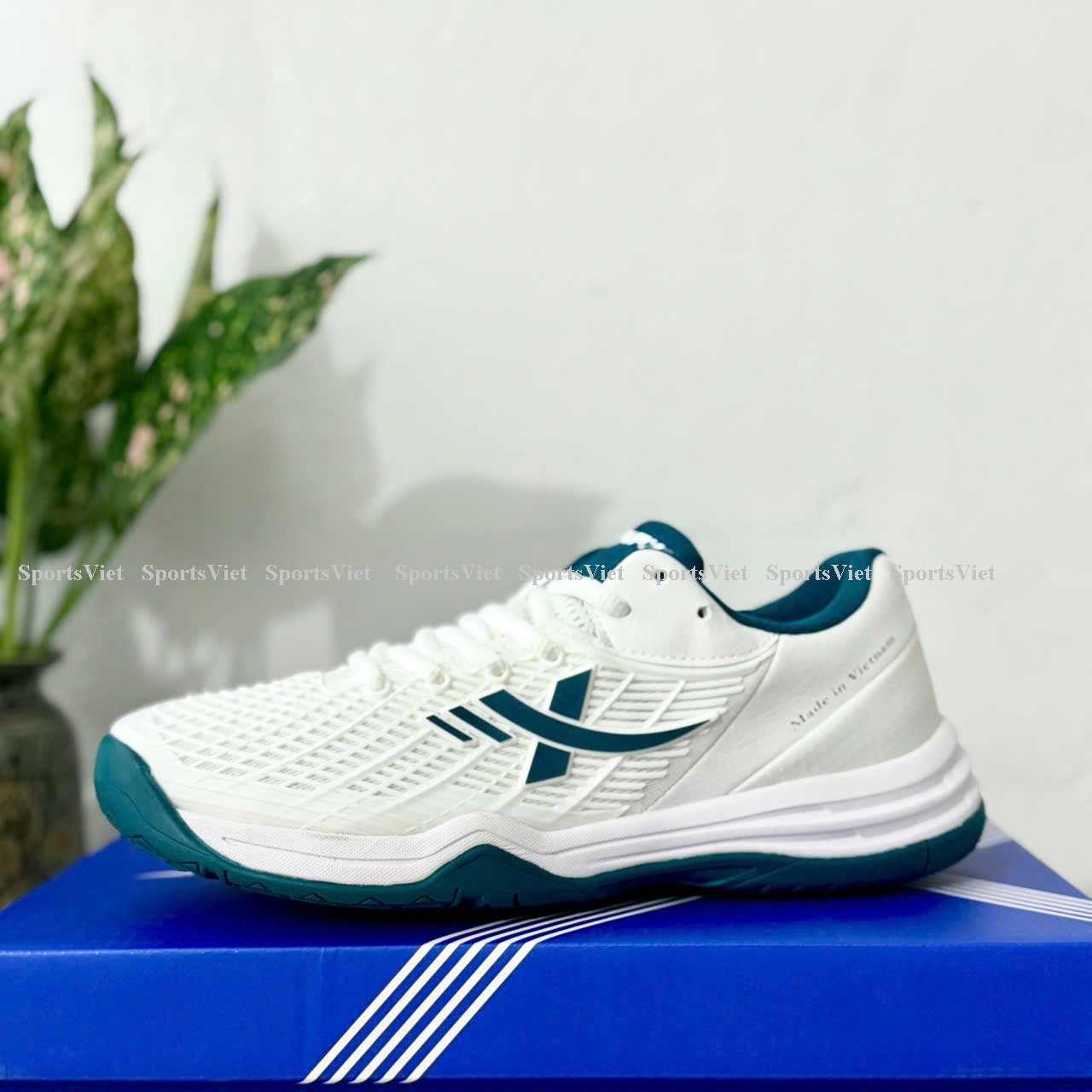 [Tăng 1 size] Giày pickleball XP Xampo Max - Đế kếp chống xoắn, chơi trên mọi mặt sân - Size 36-44