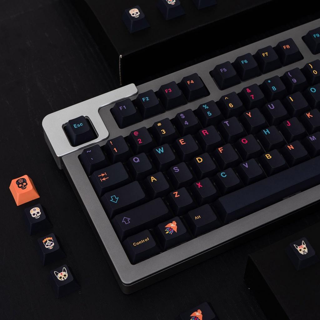Bàn Phím Cơ Gmk Mictlan 136 Phím Pbt Nhuộm Màu Tùy Chỉnh Tiếng Anh