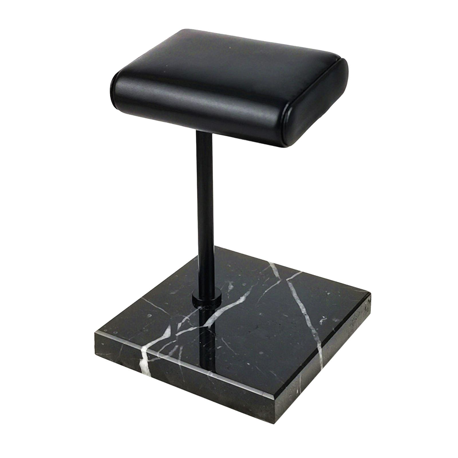 Watch Stand, Jewelry Holder Stand, PU Leather & Marble Watch Display Stand for Watches, Jewelry, Bracelets and Bangles