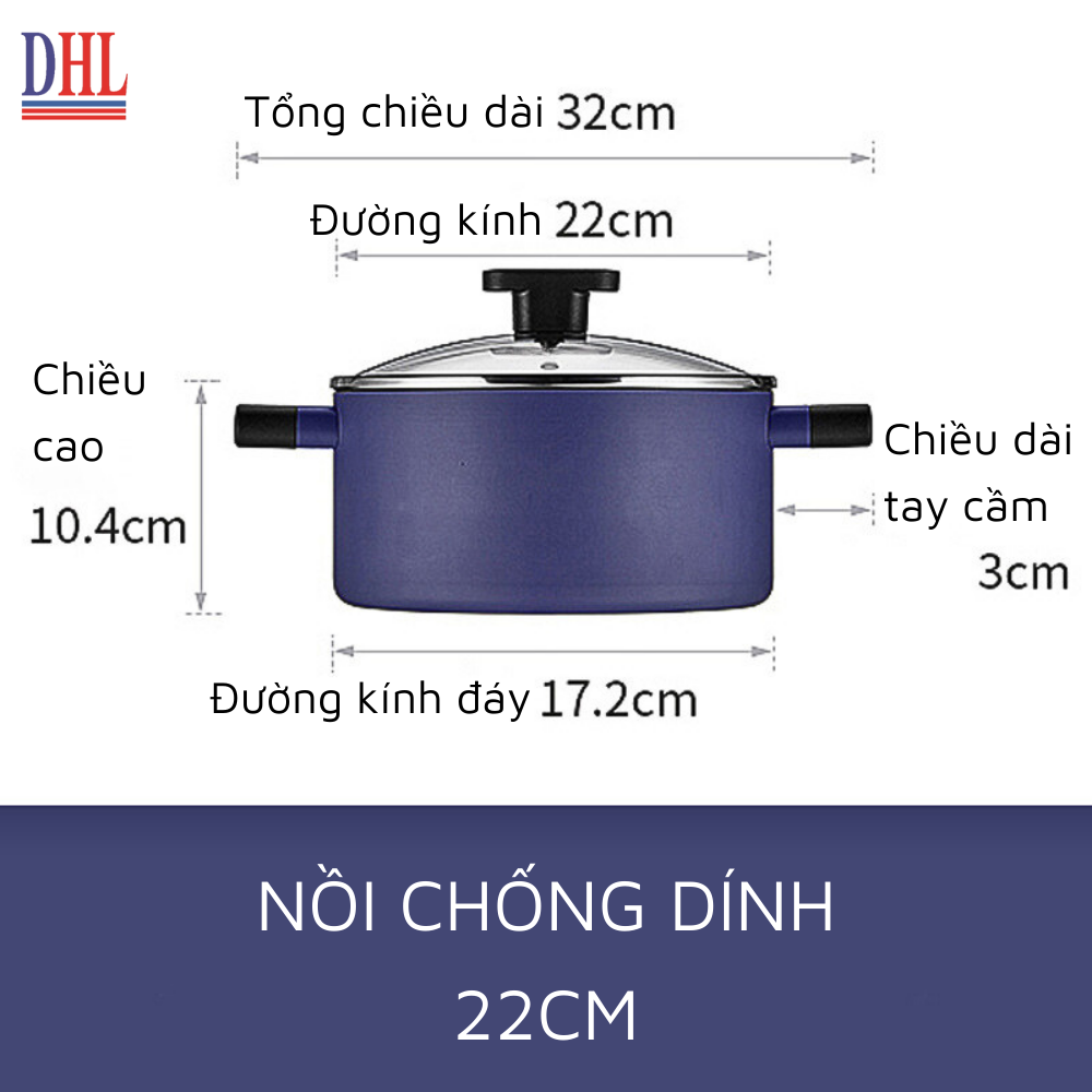 Nồi kho thịt cá chống dính vân đá cao cấp Hàn Quốc Mitomo Cooker King siêu bền- Hàng chính hãng